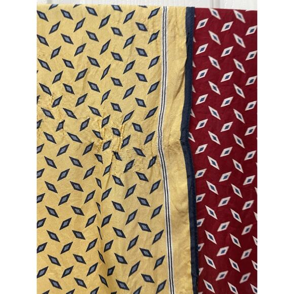 VTG American Airlines Flight Attendant Scarf Audrey Talbott LOT of 2 Workwear - Picture 9 of 11